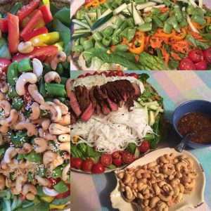 loaded-asian-salad-topped-with-seared-beef