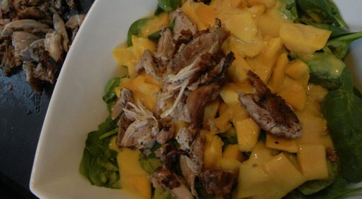 Foodie Friday – Spiced Mango Avocado Chicken Salad