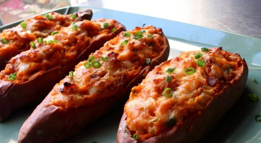 Foodie Friday – Loaded BBQ Sweet Potatoes